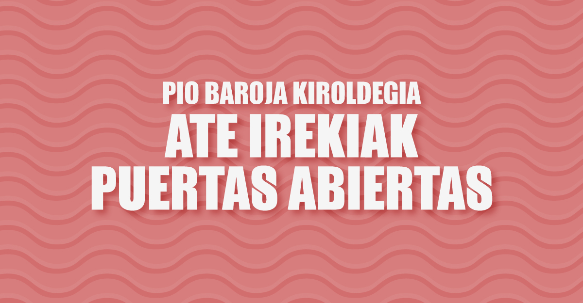 Puertas Abiertas en el Polideportivo Pio Baroja