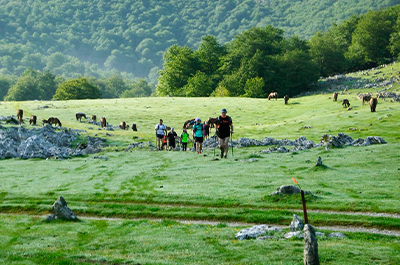 Travesía de montaña